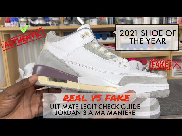 a ma maniere jordan 3 real vs fake