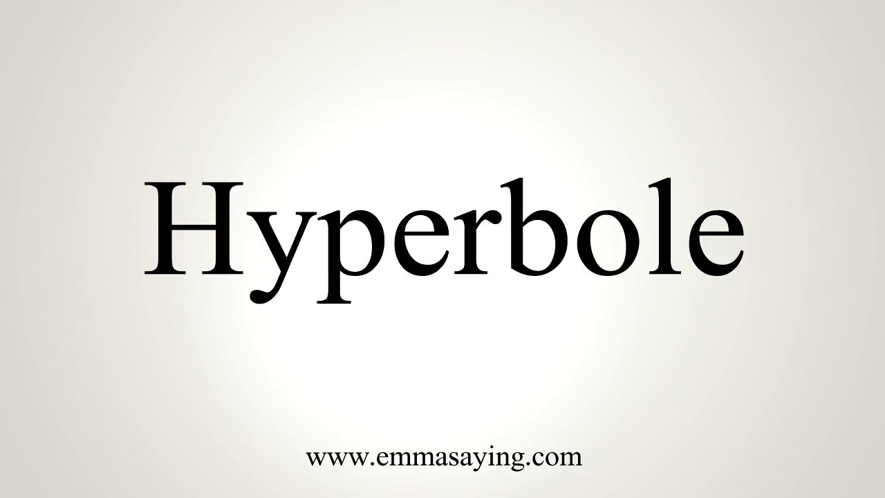 How To Pronounce Hyperbole YouTube