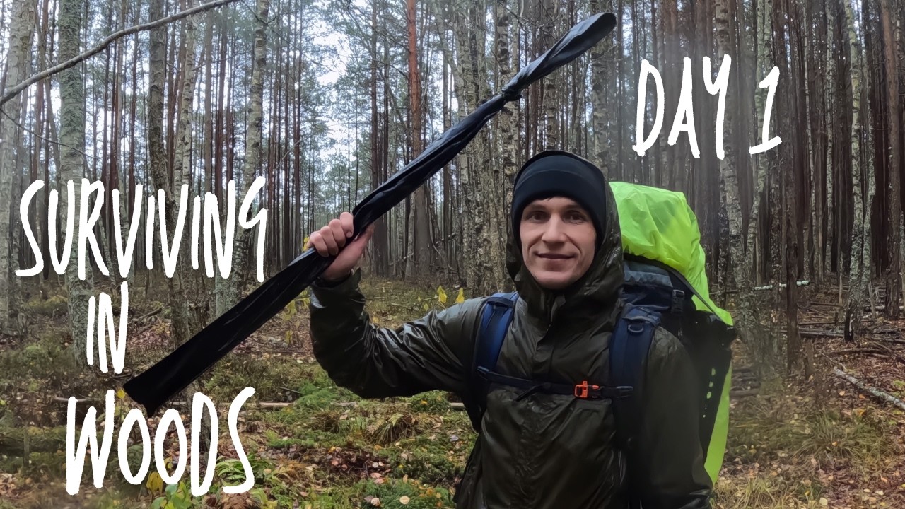 In search of a wild lake | Rainy day in the forest