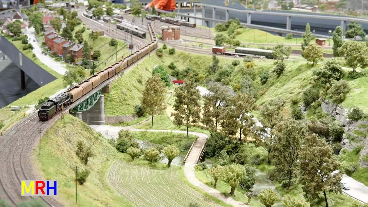 Modellbundesbahn Brakel, eine ganz besondere Anlage in HO mit vielen schönen Details.