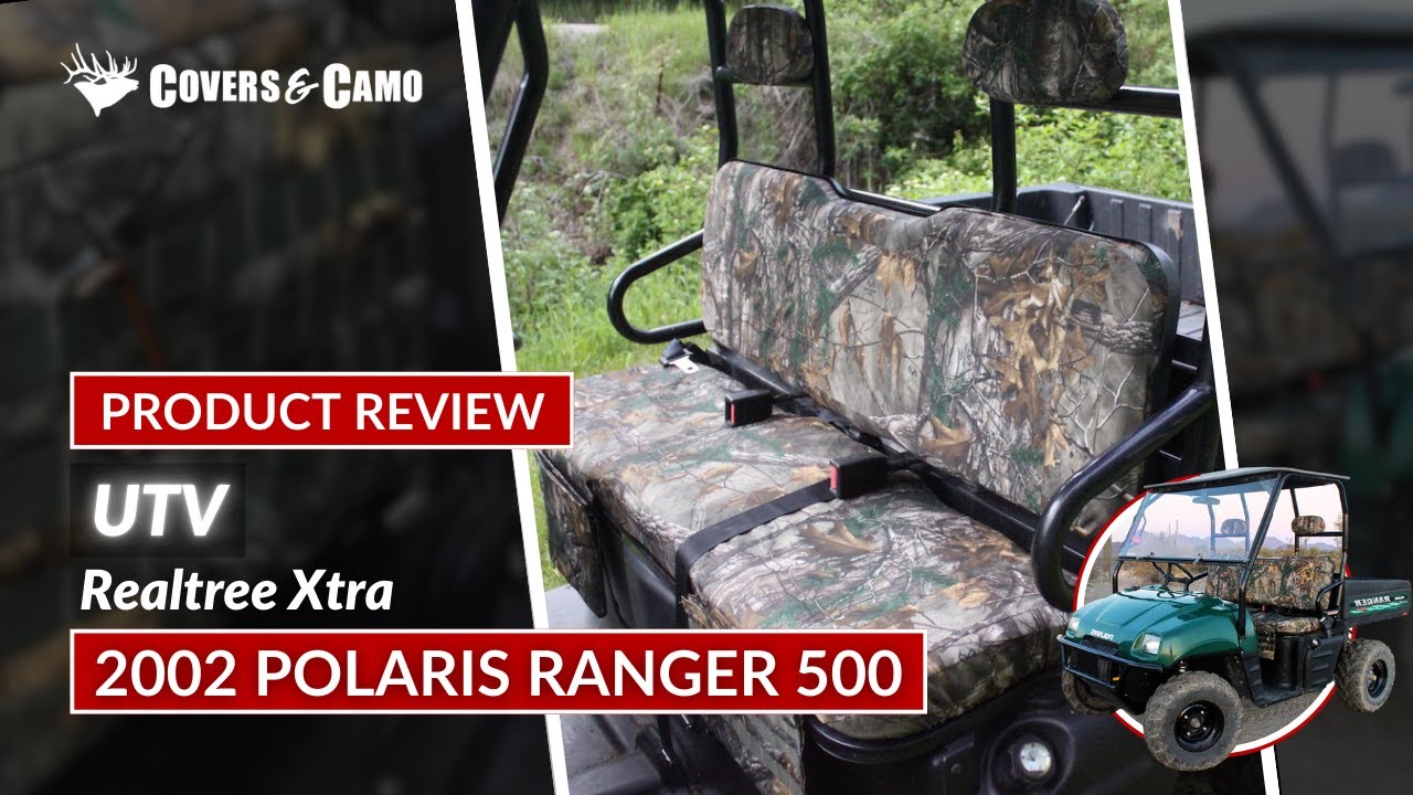 UTV Seat Covers- 2002 Polaris Ranger 