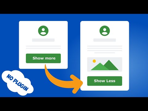 Show more/less content in WordPress without plugins [40]