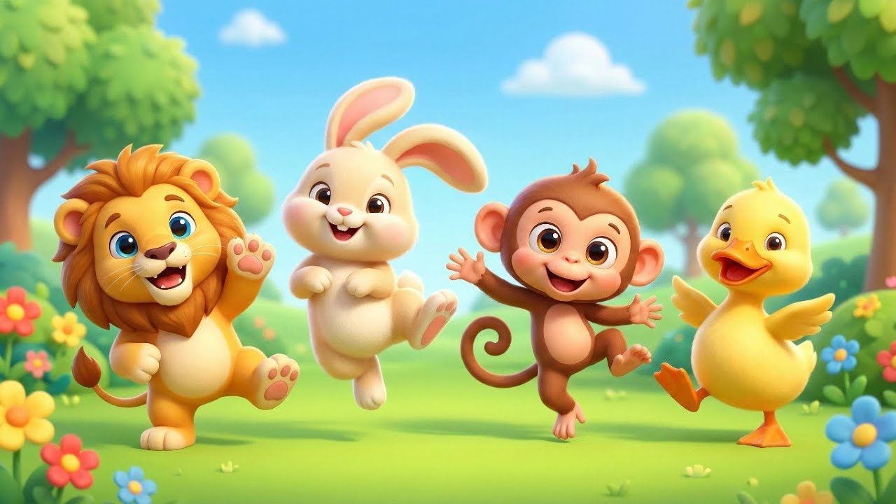 Hide and Seek with Animals Game Song | Fun Interactive Animal Game | Learning Through Play Rhyme