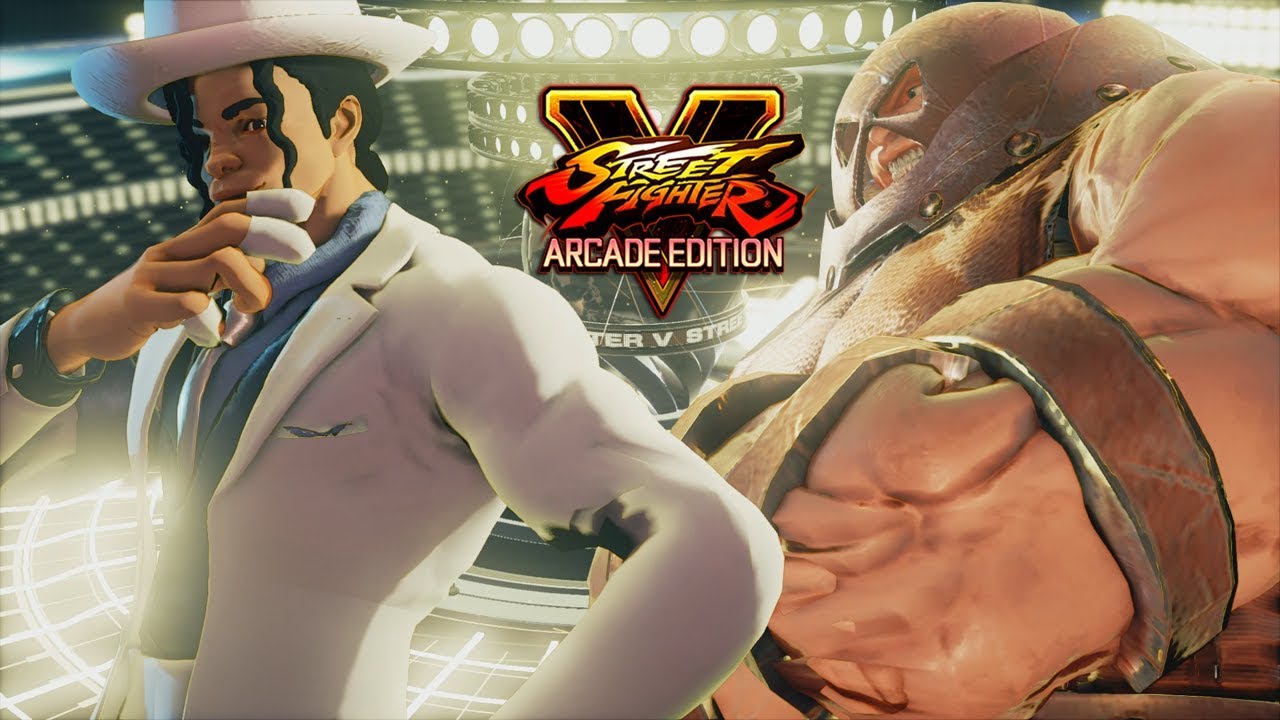 STREET FIGHTER AE, MICHAEL JACKSON VS JUGGERNAUT! (SFV PC MODS)