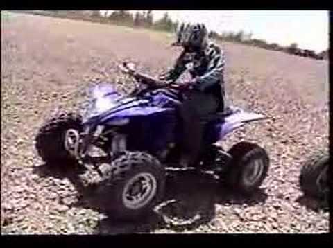 Burkley Shane on his YFZ