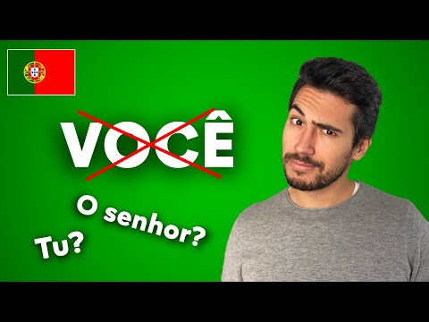 Quick Portuguese Lesson // FORMAL and INFORMAL forms of address in Portugal