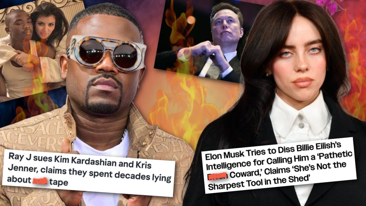 Ray J SUED Over EXPOSING Kardashian's NASTY SCHEMES and Billie Eilish SLAMMED By Elon Musk