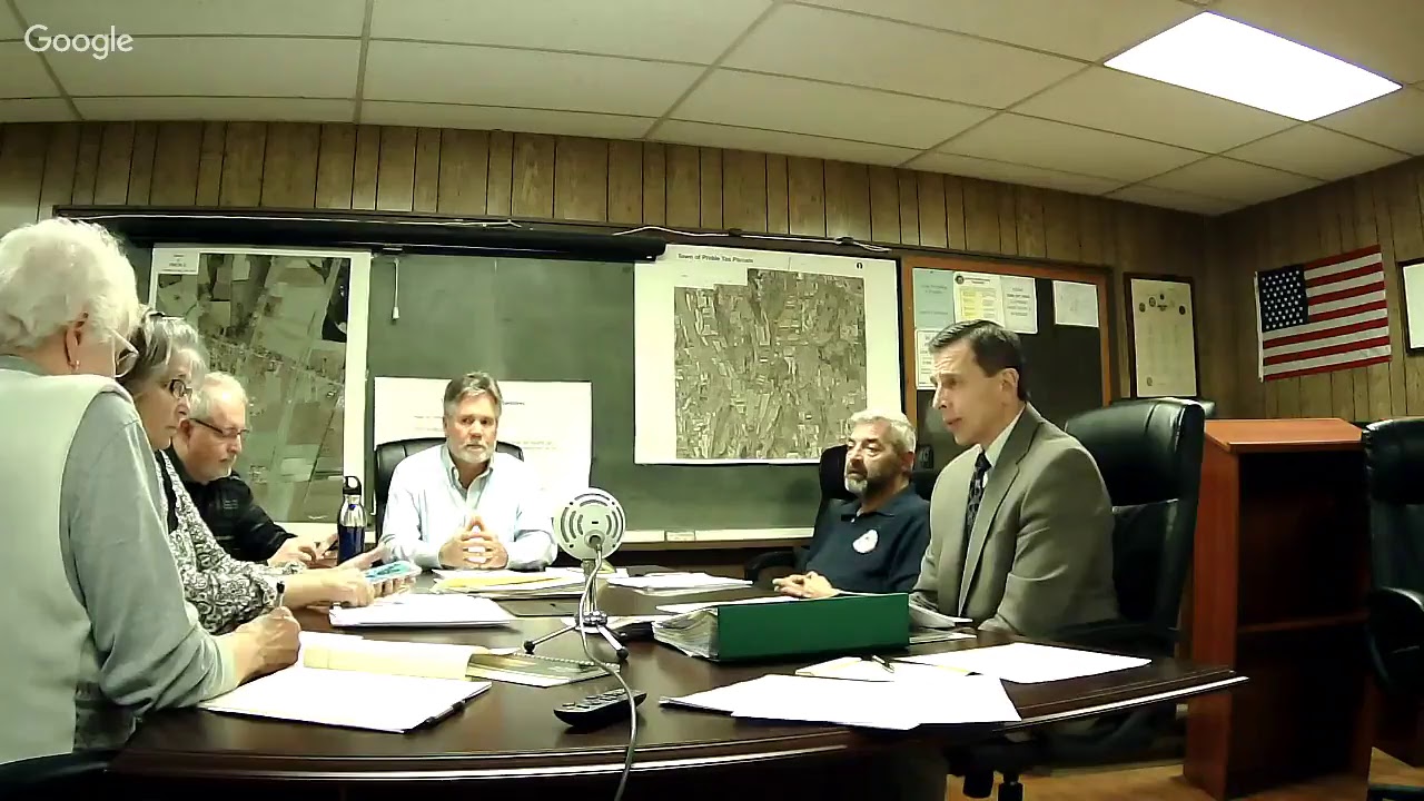 Preble Town Board December 11 2017 YouTube