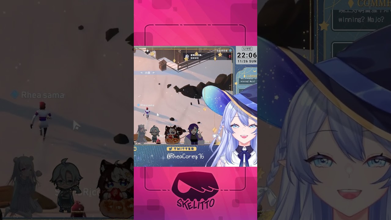 你阿妈现在很火大 #skelitto #MYVT #vtuber #projectwinter  #funny  #shorts | MYViki