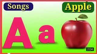 abc song phonics song alphabet song। english varnamala| a for apple b for ball
