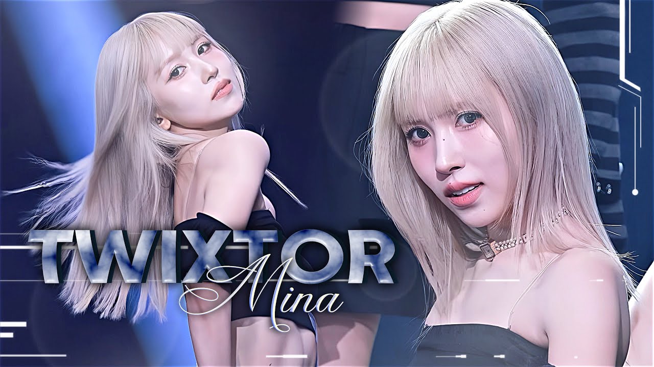 TWIXTOR CLIPS 4K MINA FACECAM "STRATEGY" TWICE