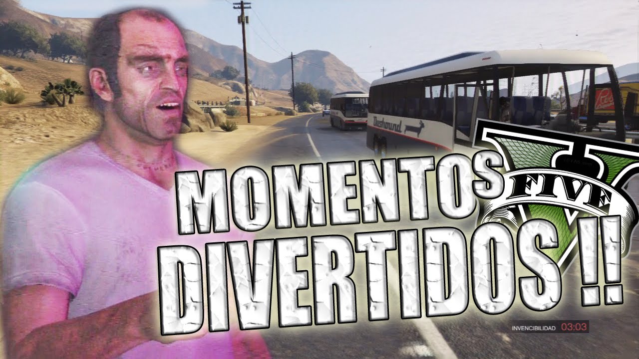 GTA V | Momentos Divertidos (Funny Moments) (GTA 5) (Grand Theft Auto 5 ...