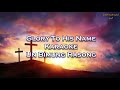 Un Bimung Rasong : Karaoke Music Track Worship Song Mp3 Song