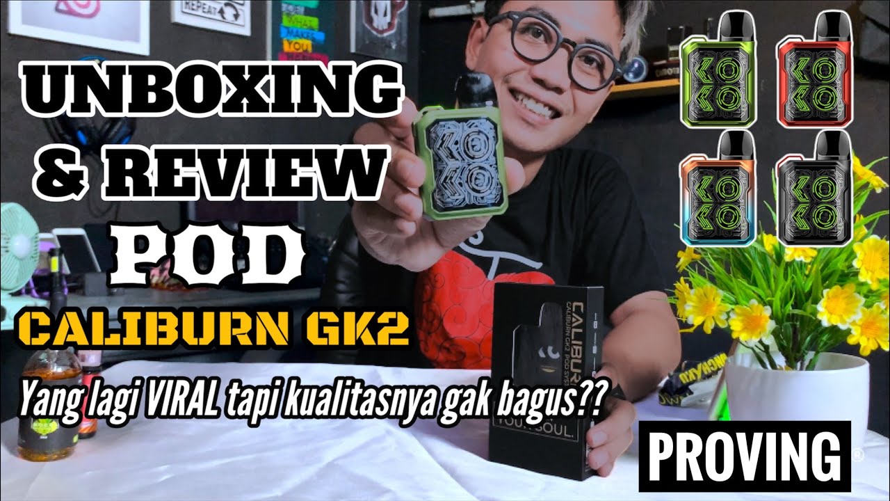 REVIEW POD CALIBURN GK2 yang lagi VIRAL tapi kualitasnya jelek? || Rhizal Cover