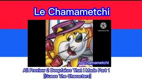 All Preview 2 Deepfakes That I Made Part 1 [Guess The Characters]