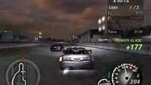 NFSU2 Airport circuit track 1 ORRTxhuman vs ORRTxSG13