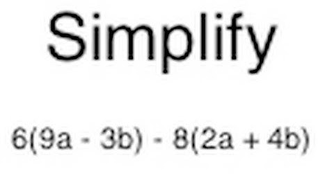 Simplifying with Parentheses