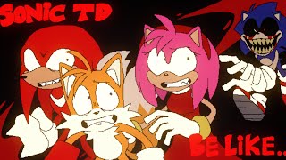 Sonic.EXE The Disaster be like | short SETD animation Resimi