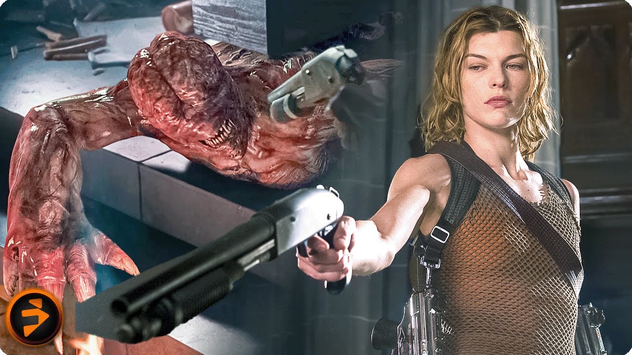 Alice vs. Lickers | RESIDENT EVIL: APOCALYPSE | Milla Jovovich, Sienna Guillory