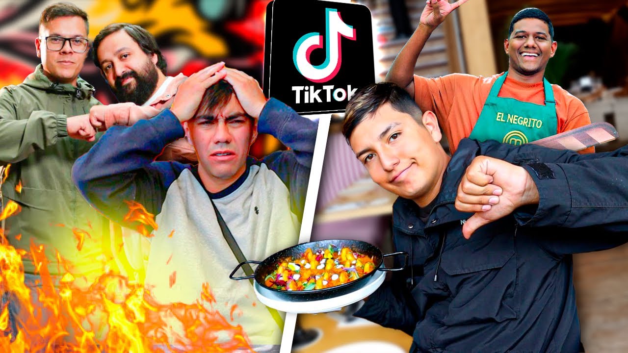 PROBANDO los RESTAURANTES de los TIKTOKERS | *Decepcionados*