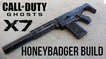 NERF RETALIATOR COD: GHOSTS HONEYBADGER MOD