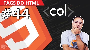 Tag col do HTML 5