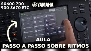 Dá pra usar 2 Packs de Sample e 1 Pack de Ritmos não sampleado nos teclados SX600 700 900 S670 etc