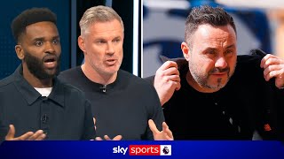 "To go that long without a win... UNACCEPTABLE!" | Carragher & Bent on De Zerbi's Spurs challenge screenshot 3