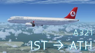 FSX Istanbul to Athens | Full Flight | Turkish A321
Another video request shows the Turkish Airlines Airbus A321 taking-off from Istanbul on a full flight over the Mediterranean into Athens. But a problem on landing means the ILS had to be cancelled at short notice and a manual landing made.
Aircraft: Airbus A321-200 - Just Flight - http://bit.ly/JFV-JFA321
Scenery: Default
VIDEO CODE: JFV-TNJ-000-075 FSX Istanbul to Athens | Full Flight | Turkish A321