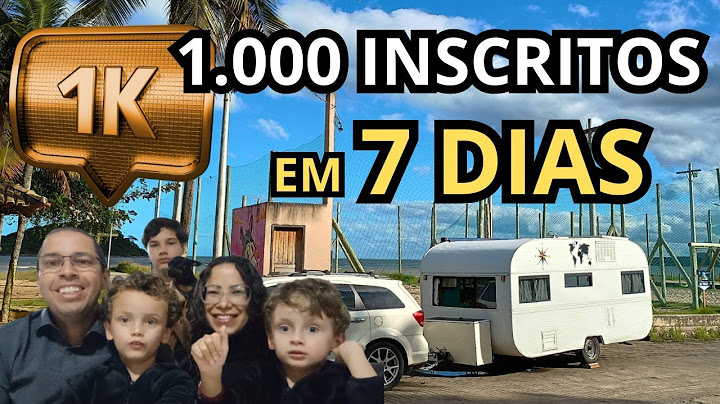 1000 Inscritos em 7 dias