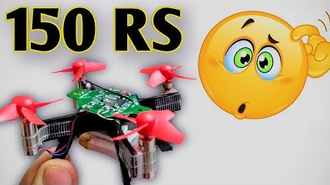 150 Rs | Easy Mini drone How to make | Home made Quadcopter