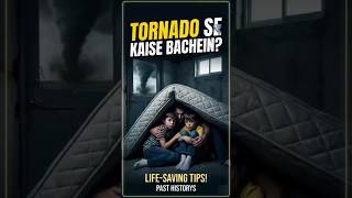 Tornado Warning! Agar Toofan Aaye To Kya Karein? 🛡️ Safety Guide #facts #shortfeed