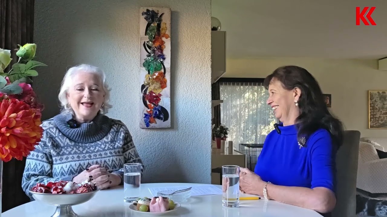 Joke Kok in gesprek met vertrekkend burgemeester Joan de Zwart Bloch