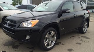 Pre Owned Black 2010 Toyota RAV4 4WD Sport Review - Calmar, Alberta
