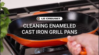 How to Clean Le Creuset Grill Pans and Skillets 