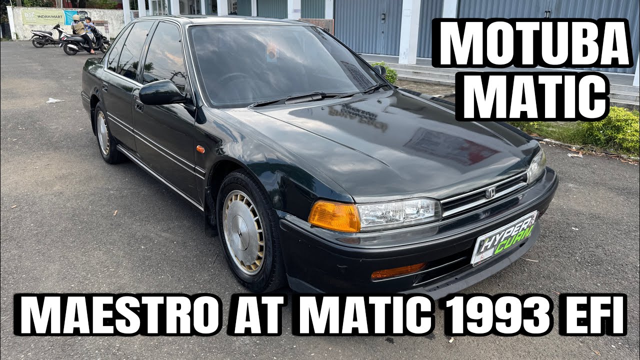REVIEW MOTUBA HONDA MAESTRO EFI INJECTION TAHUN 1993 MATIC