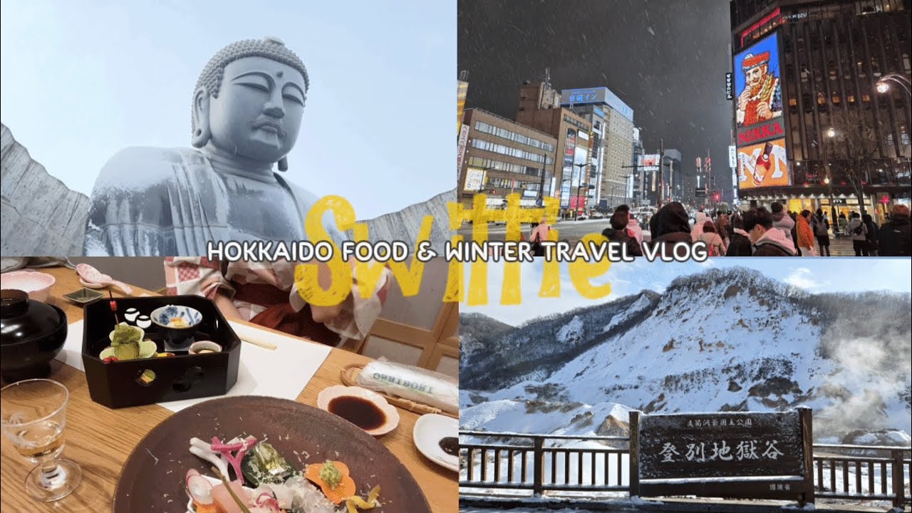 Hokkaido Food & Winter Travel Vlog