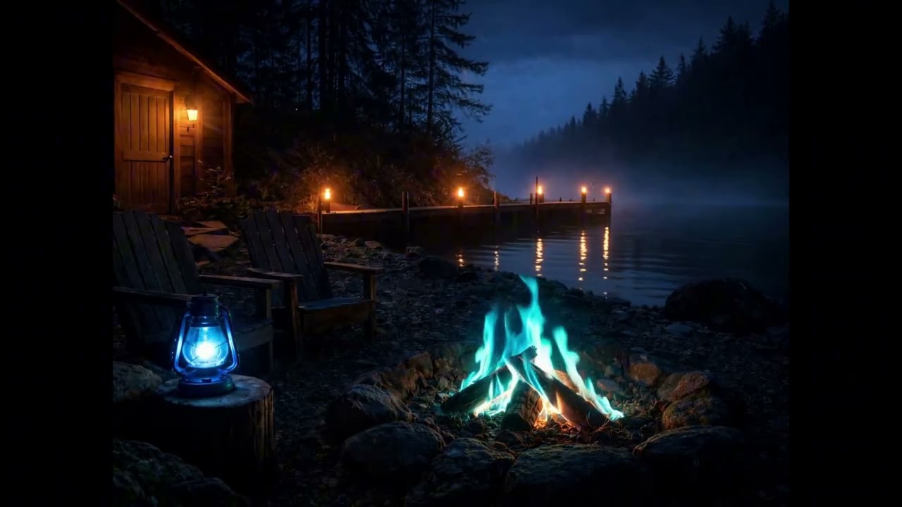 Safe Harbor by the Fire | Soft Lo-Fi for Rest