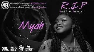 Video thumbnail of "Roody Roodboy ✘ Myah St Preux - Rest In Peace Monkonpè RIP   (Lyrics)"