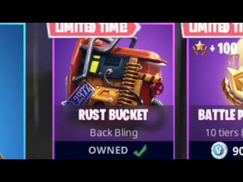 How to get RustBucket on Fortnite for free! (LIMITED TIME ONLY