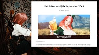 BDO Patch Notes 19-Sep-2018 || NW Chances & Beerfest Event.