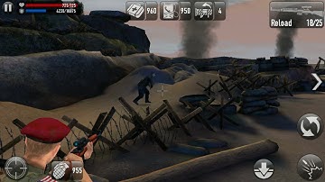 Frontline Commando: D-Day Gameplay | Map : - Sword | Mission : - 1 ( Juno : D-Day 0600Z )