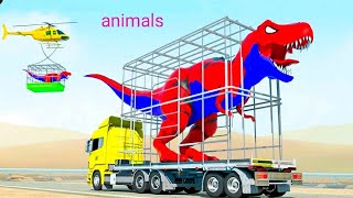 tiger animals transport simulator animal rescues sim tiger loading and unloading animals screenshot 2