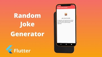 Random Joke Generator App In Flutter Provider - Flutter Rest API Integration - Flutter Provider