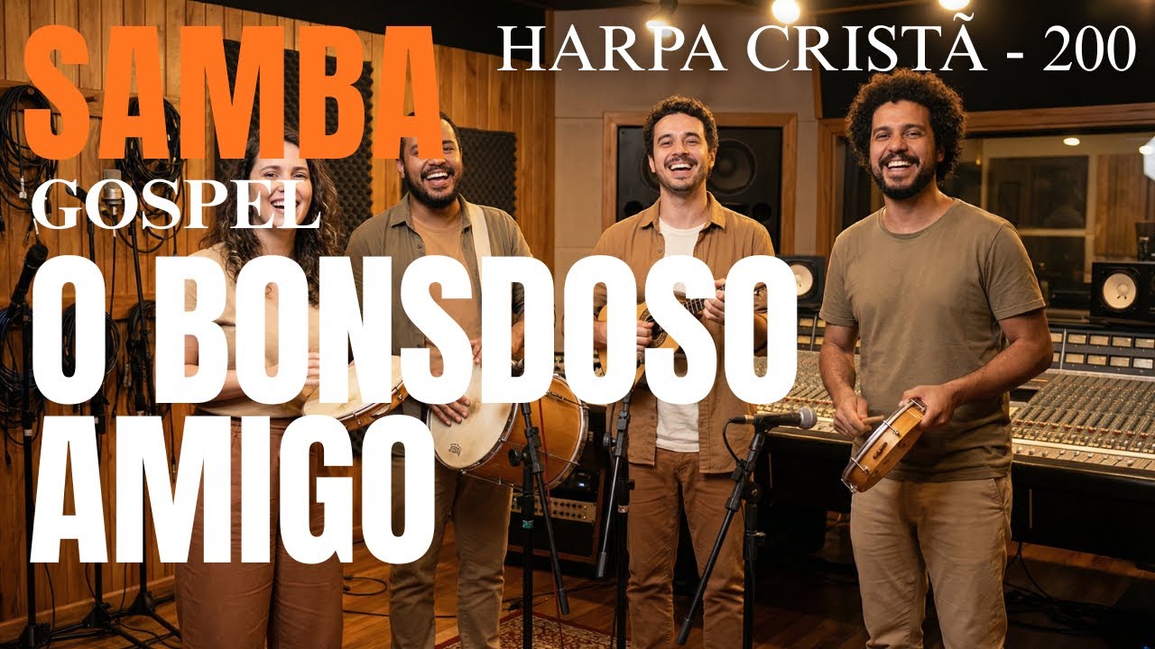 Samba Gospel - Hino da Harpa Cristã 200 “O BONDOSO AMIGO