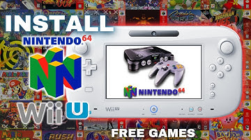 How to install and play Nintendo 64 Mod on Wii U | Tiramisu | N64 Emulator Roms Not64 Channel