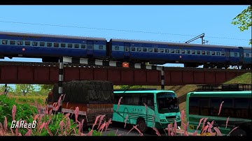 5 in 1 ⚡ Ultra Realistic l Rail Bridge Action 💥l New Route-Train Simulator Classic/Railworks #2022