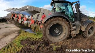 2020 Valtra T174 Unlimited 7.4 Litre 6-Cyl Diesel Tractor (175 / 190 HP) with Vogel & Noot Plough