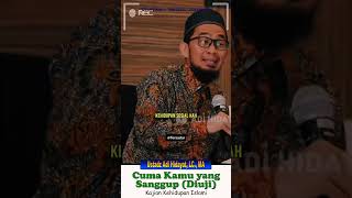 Cuma kamu yang sanggup diuji, yang lain tidak - Ustad Adi Hidayat #SHORTS