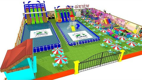 Kinh Doanh Hồ Bơi Nhân Tạo| Mô Hình Hồ Bơi Lắp Ráp - Công Viên Nước Di Động